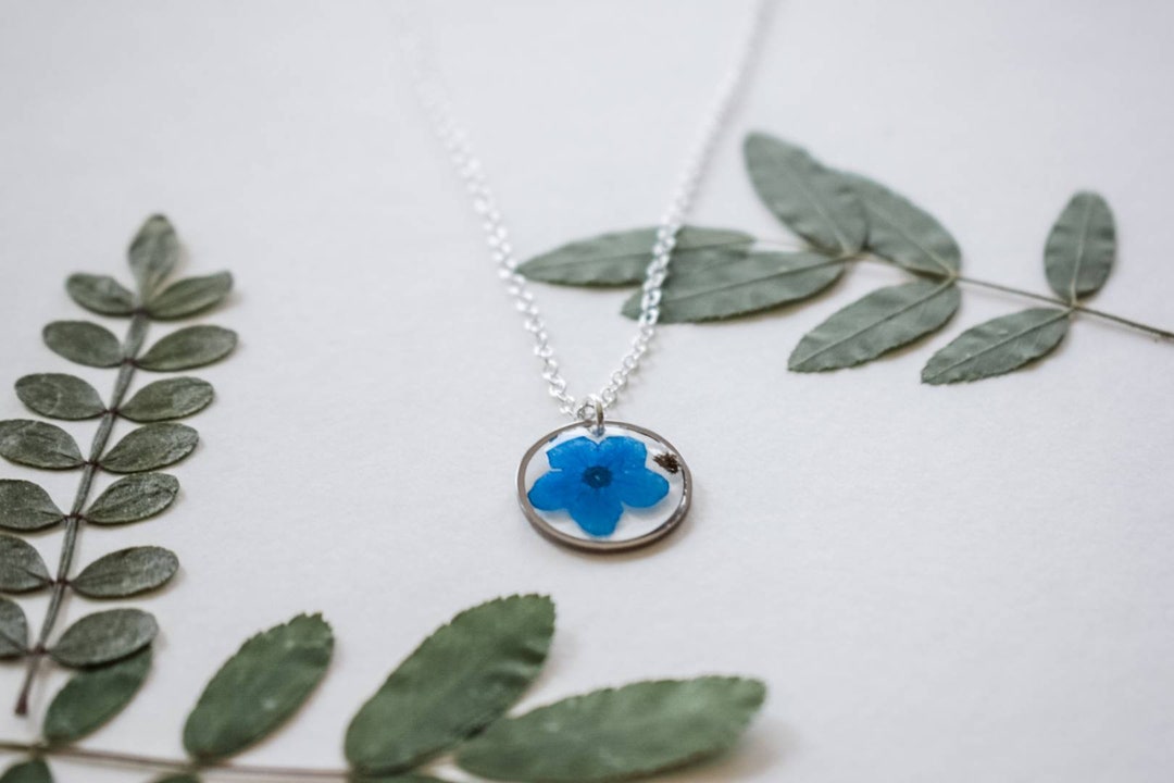 Forget me not seed necklace Clearance