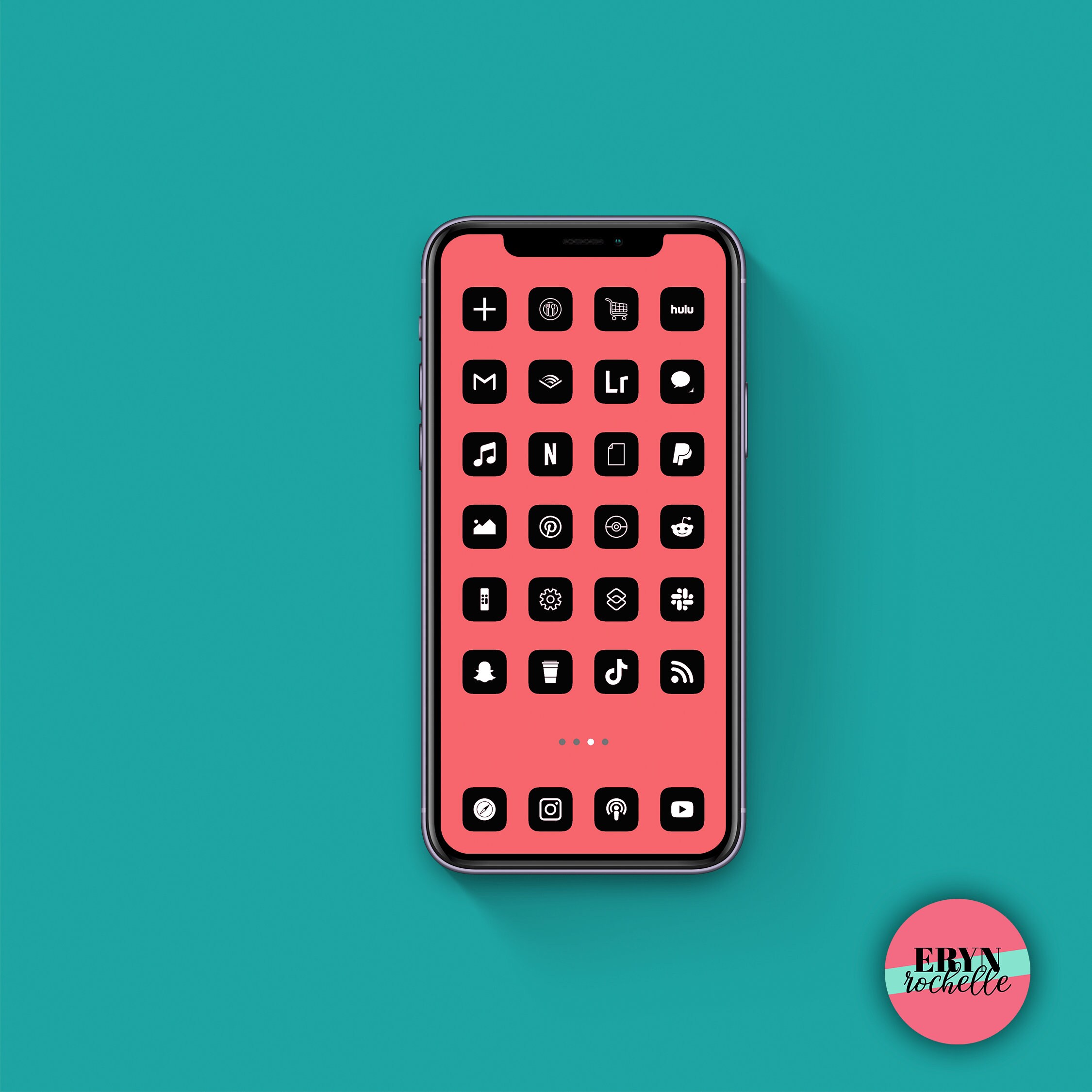 Black and White App Icons Aesthetic App Covers Ios 14 Home - Etsy