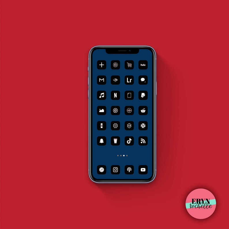 Black And White App Icons Aesthetic App Covers iOS 14 Home ...
