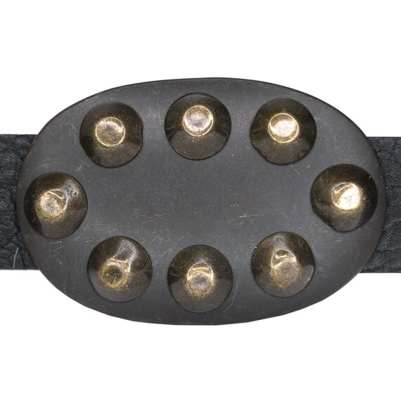 Ceinture avec boucle ronde couleur bronze femme | La Halle