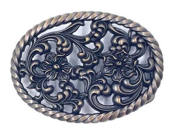 Vintage belt buckle floral cutout design s-l400.jpg main image 4