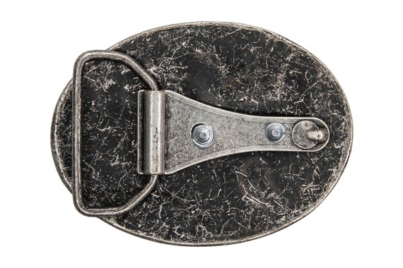 Skull and Crossbones Belt Buckle Old Silver Belt Buckle - Etsy