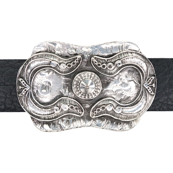 Silver belt buckles cheap