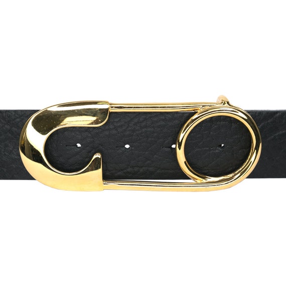 Gold Safety Pin Belt Buckle
