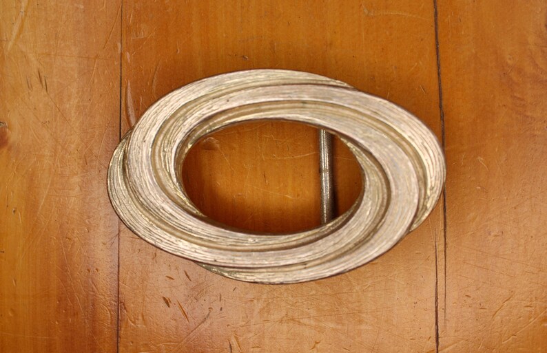 Italian old silver-gold buckle Italian old silver-gold buckle