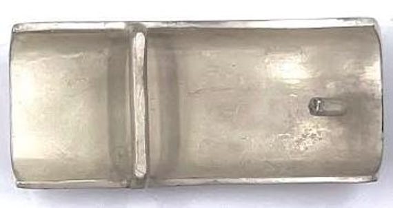 Silver plated solid brass Belt Buckle - image 2