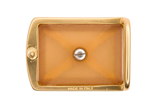 Abel Brand‎ Gold Tone Cross Belt Buckle Embellished Crystals Made in Italy Abel Brand Gold Tone Cross Belt Buckle Embellished Crystals  main image 2