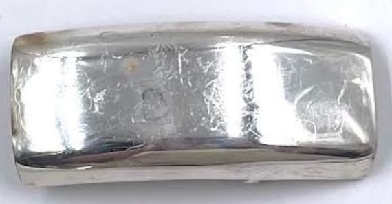 Silver plated solid brass Belt Buckle - image 1