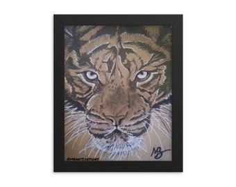 Eyes of the Tiger - Art by Maya Barnes