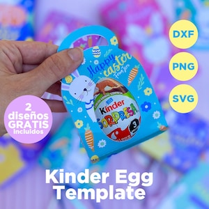 Modello uovo Kinder, uovo di Pasqua, modello uovo a sorpresa