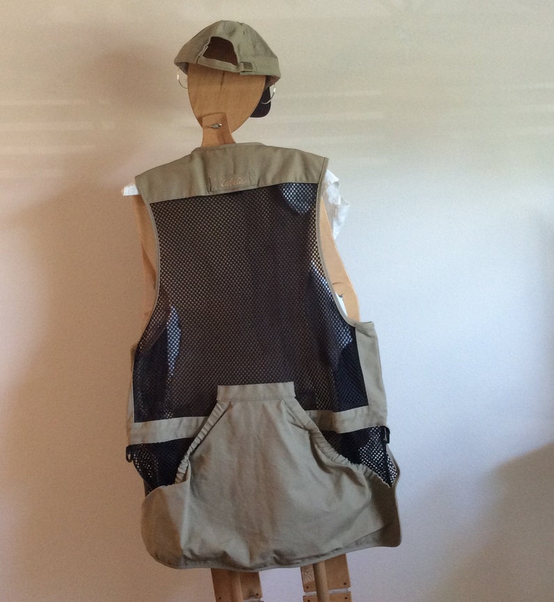 Cabela's Shooting Vest and HAT 2001 SCI Celebrity Shoot Etsy