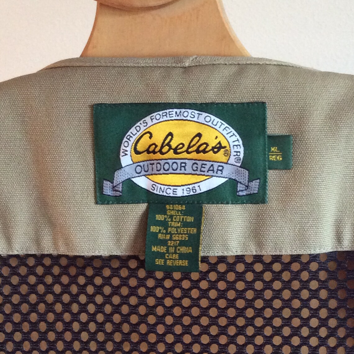 Cabela's Shooting Vest and HAT 2001 SCI Celebrity Shoot Etsy España