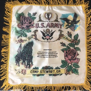 50s Souvenir Pillow - Etsy