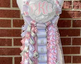 Custom Single Homecoming Mum – 30 or 36 Inch, Standard or Deluxe