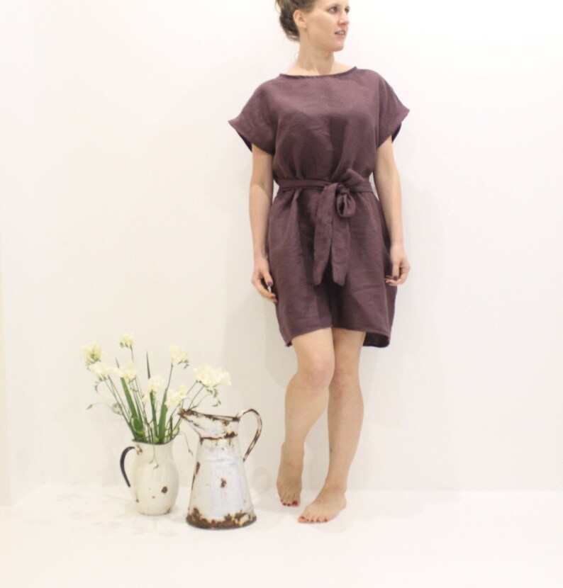 linen dress xl