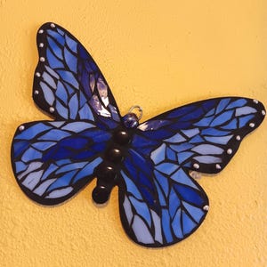 Mosaic Butterfly Wall Hanging
