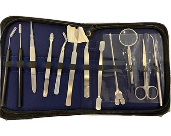 Taxidermy preparation kit for preparation of animals - butterflies or insects.