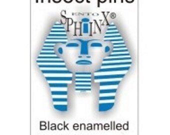 insect mounting pins Ento-sphinx black enamel