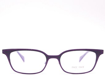 Vintage Deadstock FACE A FACE Eyeglasses / Model# Vicki 1 / Hand Made in France / Retro Collectible Rare #1801