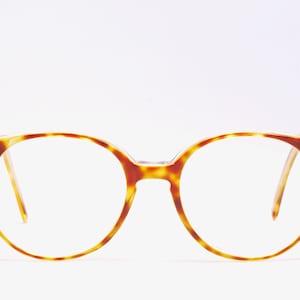Vintage SFEROFLEX Tortoise Eyeglasses / Made in Italy / Retro Collectable Rare #2481