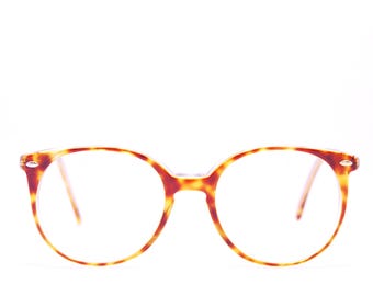 Vintage SFEROFLEX Tortoise Eyeglasses / Made in Italy / Retro Collectable Rare #2481