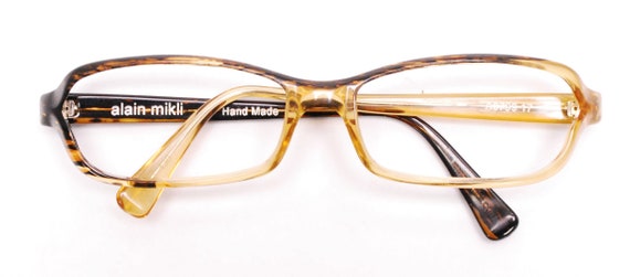 Vintage ALAIN MIKLI Paris Eyeglasses / Hand Made … - image 6