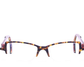 Vintage FACE A FACE PARIS TortoiseEyeglasses / Model# Archi 2 Col 621 / Retro Collectible Rare #2720