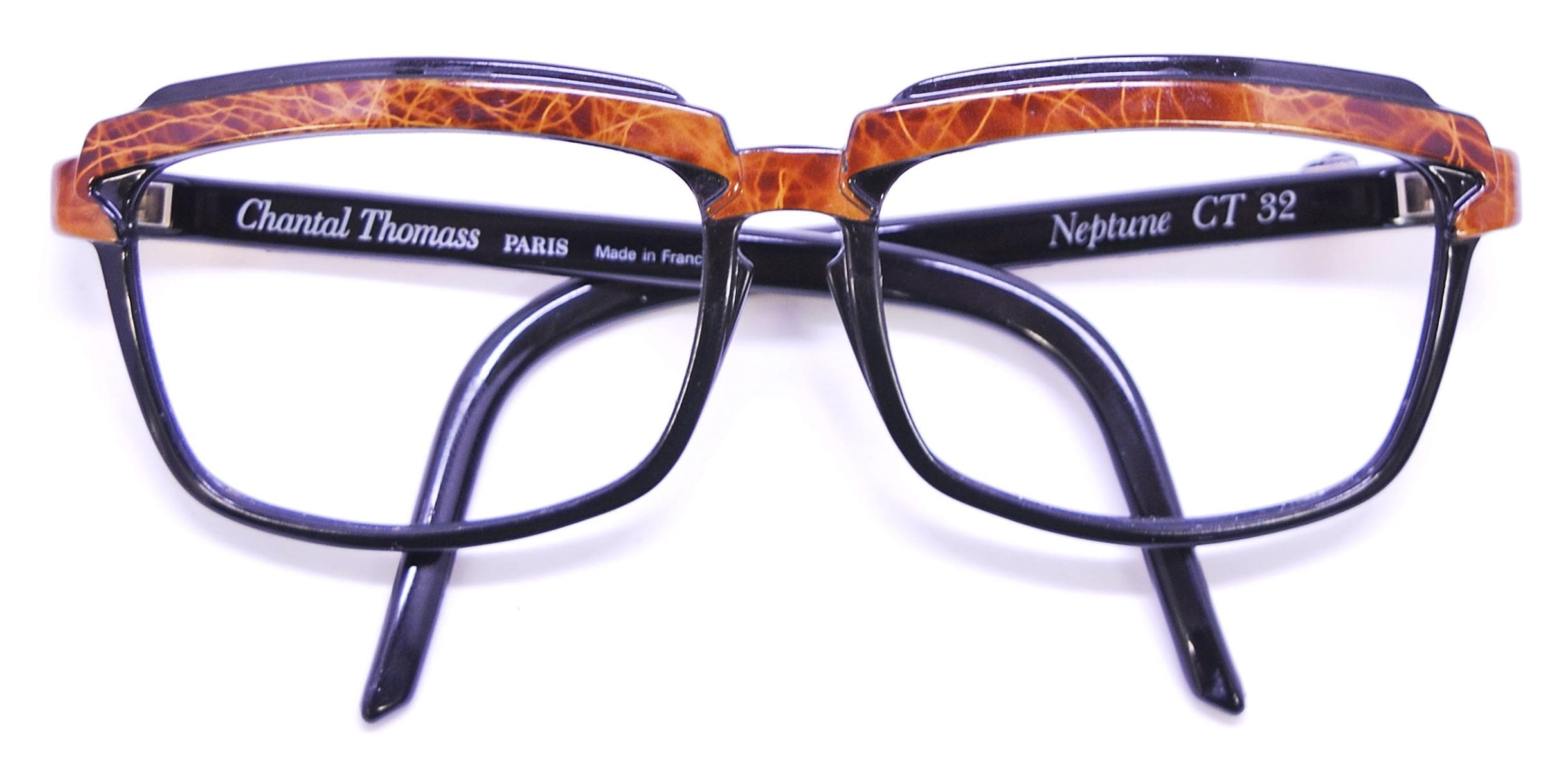 【ビンテージ】Chamntal Thomass Paris 38 Vintage 1990's CHANTAL THOMASS Paris Eyeglasses / Made in