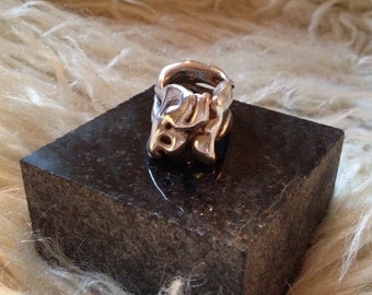 Gothic Style Silver Ring