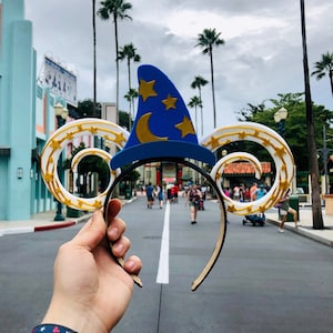 Sorcerer Mouse 3D Ears | Fantasmic Ears | Sorcerer Hat Ears |