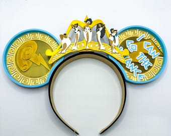 Hercules Muses 3D Mouse Ears | Hercules Movie Ears | I Can Go The Distance Ears | Interchangeable Mouse Ears