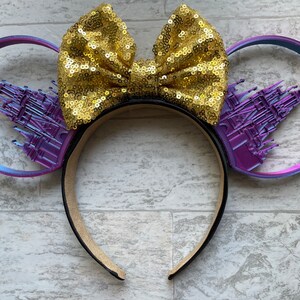 Cinderella Castle 50th Anniversary 3D Printed Ears | 50th Cinderella Castle Mouse Ears | Interchangeable Mouse Ears | New Castle Mouse Ears