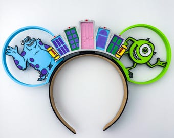 Monster 3D Ears | Monsters Door Laugh Floor Ears |  3D Printed Interchangeable Ears