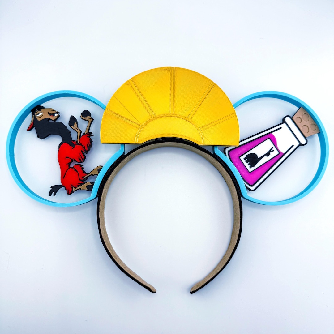 Groovy Emperor 3D Ears | New Groove Mouse Ears | Interchangeable Mouse ...