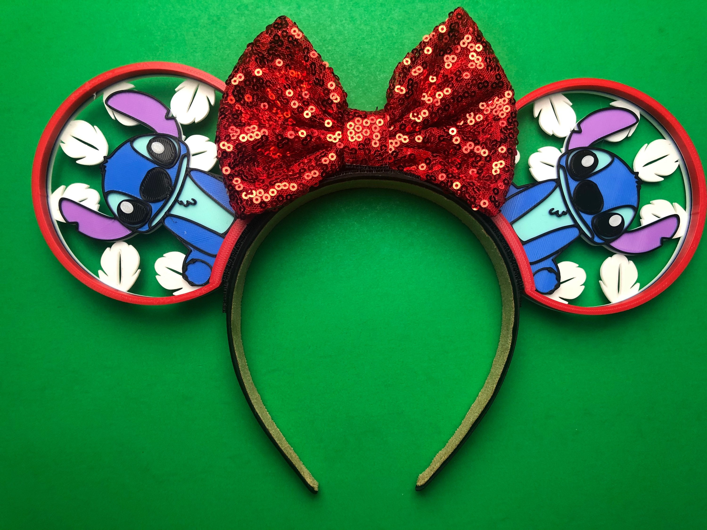 3D Stitch Ears Stitch Mouse Ears 3D Printed Ears Etsy