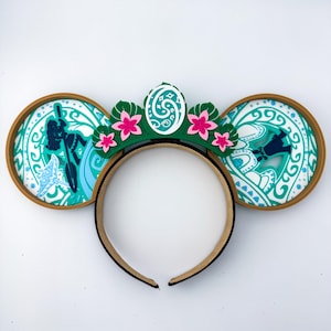 Wayfinder Princess 3D Printed Ears | Ocean Princess Ears | 3D Printed Ears | Maui 3D Ears