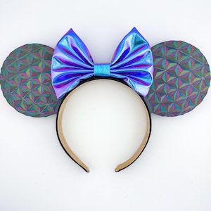 3D Color Changing Geodesic Sphere Ears | Grand Miraculous Spaceship Ears | 3D Printed Ears