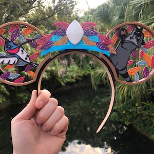 3D Colors of the Wind Ears | Meeko Ears | Inchangeable Mouse Ears | 3D Printed Mouse Ears