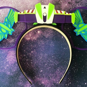 To Infinity and Beyond 3D Ears | Buzz Ears | Interchangeable Mouse Ears