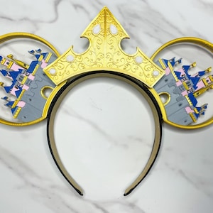 Sleeping Beauty Castle Mouse Ears | 3D Printed Ears | 3D Castle Ears | Interchangeable Mouse Ears