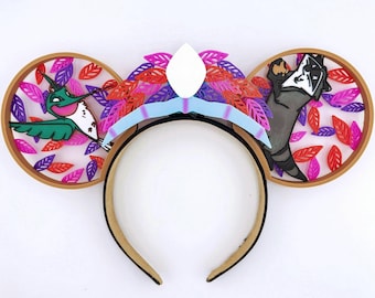 3D Colors of the Wind Ears | Meeko Ears | Inchangeable Mouse Ears | 3D Printed Mouse Ears