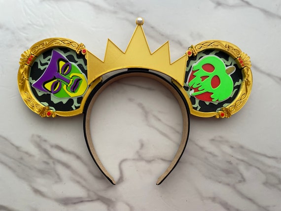 3D Poison Apple Magic Mirror Snow White Mouse Ears | Evil  display picture 1