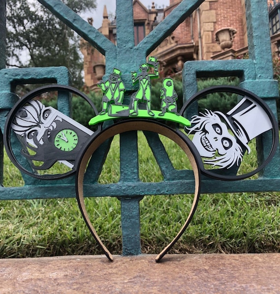 Grim Grinning Ghosts Haunted Mansion Ears | 3D Haunted  display picture 1