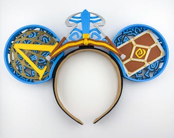 Altantis Kida 3D Mouse Ears | Atlantis Lost Empire Movie Ears | Princess Kida Ears | Interchangeable Mouse Ears