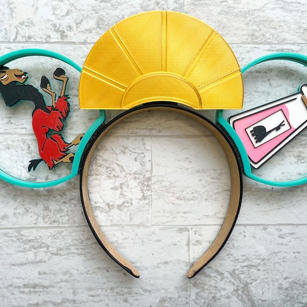 Groovy Emperor 3D Ears | New Groove Mouse Ears | Interchangeable Mouse Ears