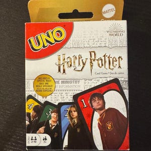 Juego de cartas Uno de Harry Potter (Nuevo)