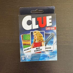 Juego de cartas Clue (NUEVO)