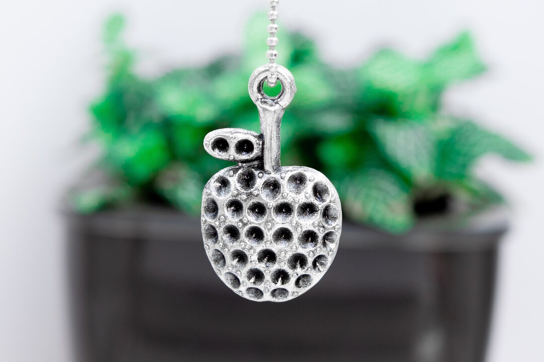 5 Pcs - 29x17x4mm Apple Charm Antique Silver Tone Zinc Alloy