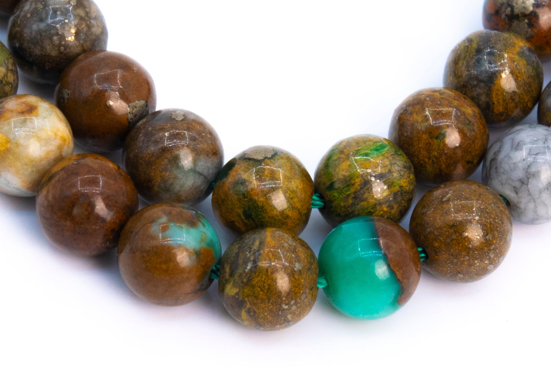 Large Hole Stone Beads, Tube, about 9x9mm, Hole Size about 3mm, Priced  10PCS/PKG