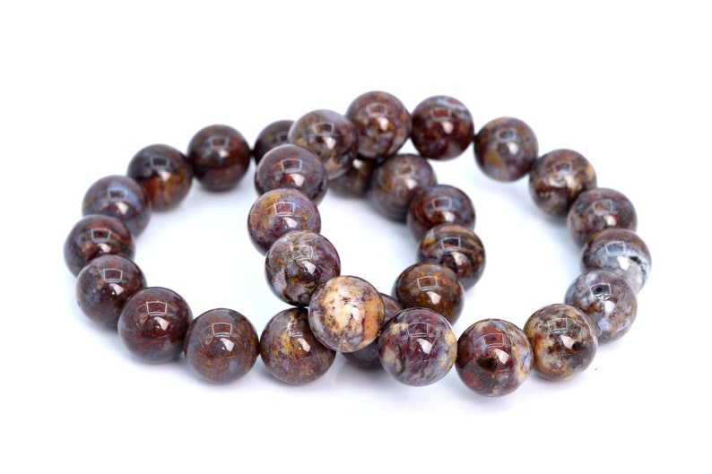 14MM Pietersite Beads Grade AAA Genuine Natural Round Gemstone Loose Beads 105792 15 Pcs